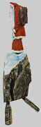 Click to see it big Weihnachtsmann 1101, Holzskulptur